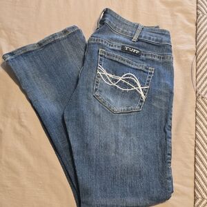 Cowgirl Tuff Classic Blue Boot Cut Jeans
